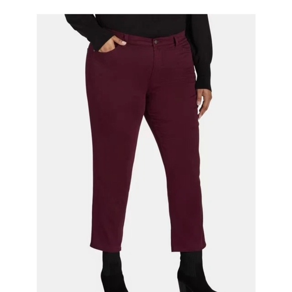 Gloria Vanderbilt Women's Plus Size Amanda Classic Jeans, Size 24W, Relaxed Fit - Picture 1 of 6